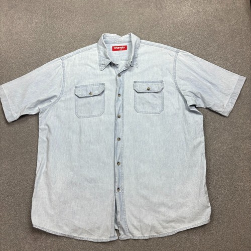 Wrangler jeanshemd erwachsene - jeanshemd,