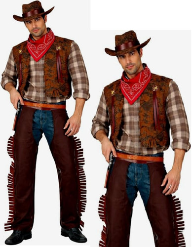 Western cowboy herren wild - western,