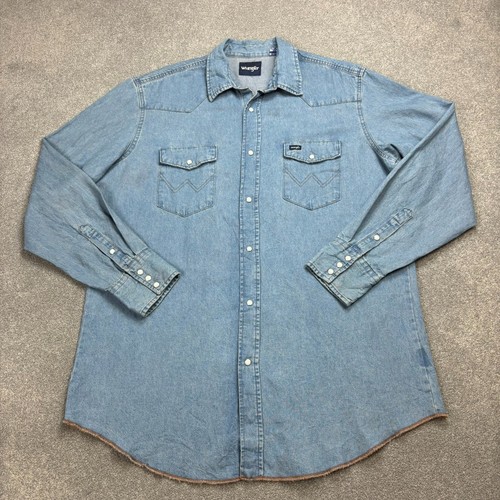 Wrangler jeanshemd erwachsene - wrangler,