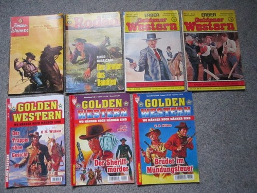 Wildwest romanhefte goldener - wildwest,
