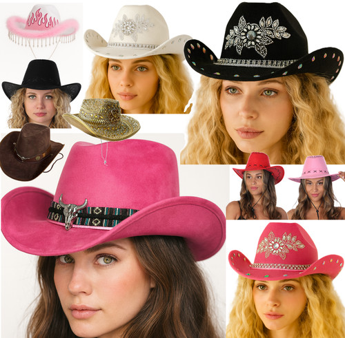 Damen cowgirl hüte western - hüte,